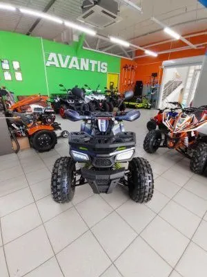 Квадроцикл подростковый Zuumav (Зуумав) HUNTER 150 PRO серый (машинокомплект)