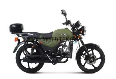 Мопед TMBK ALPHA 50 (110) Army Green