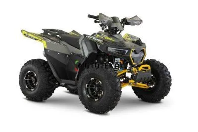 Квадроцикл подростковый Zuumav (Зуумав) TANK 150 красный (машинокомплект)