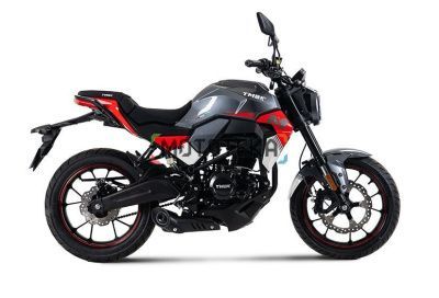 Мотоцикл дорожный TMBK MONTANA Grey/Red с ПТС