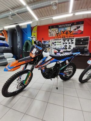 Мотоцикл кроссовый / эндуро Zuumav (Зуумав) K8 CB-300F синий