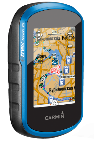 Навигатор Garmin (Гармин) ETREX TOUCH 25 - купить с доставкой, по выгодной цене в интернет-магазине Мототека
