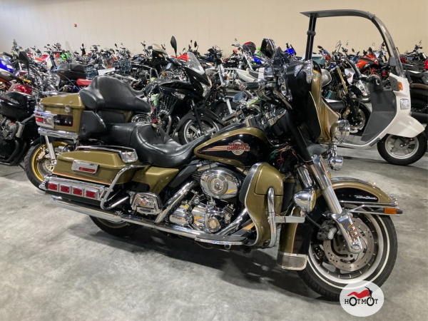 Мотоцикл HARLEY - DAVIDSON Electra Glide 2007, Зеленый пробег 77151 | Мототека
