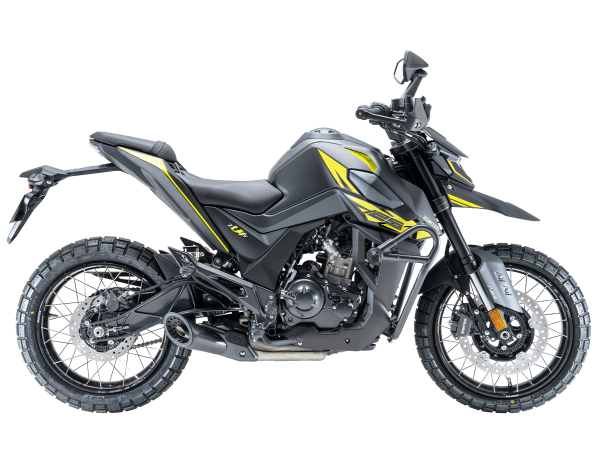 Мотоцикл дорожный Zontes (Зонтес) ZT200 - U1 (4T ZT163ML EFI) 17/17 (2025 г.) серебряный/желтый с ПТС | Мототека