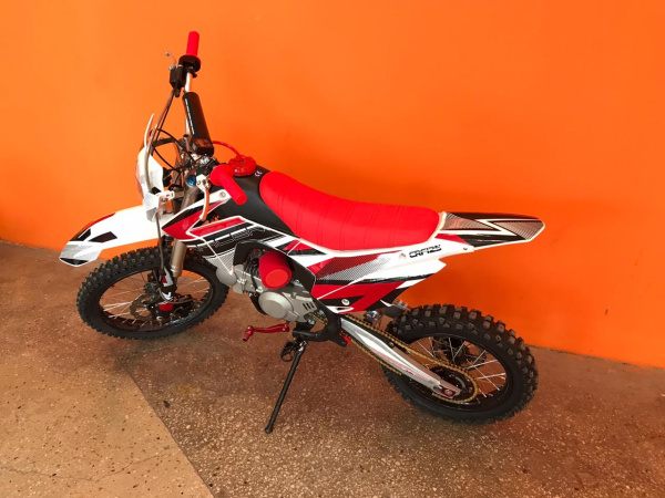 Питбайк Racer (Рейсер) RC - CRF125 Start Pitbike 17/14 красный | Мототека
