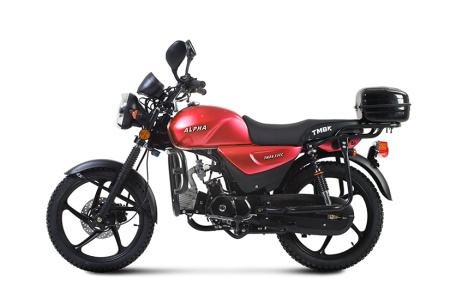 Мопед TMBK ALPHA 50 (110) Red - купить с доставкой, по выгодной цене в интернет-магазине Мототека