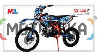 Сезон 2025! Питбайк MotoLand (Мотолэнд) SX 140 E 19/16