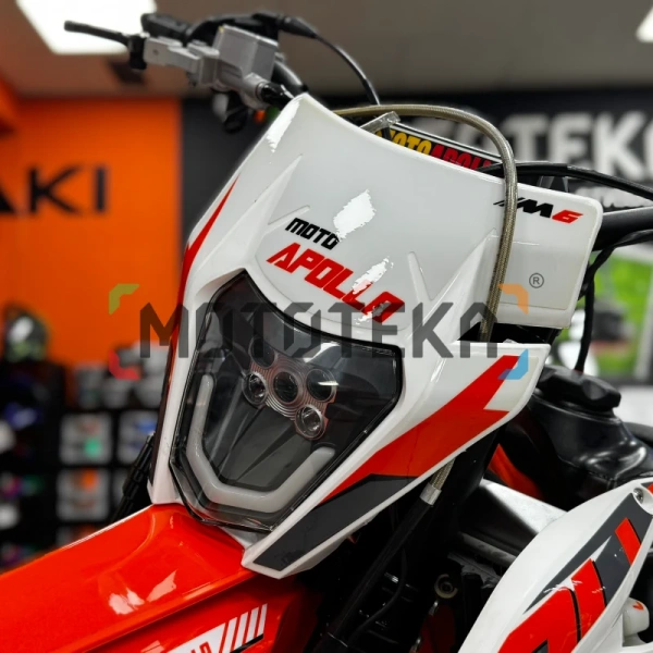 Мотоцикл кроссовый / эндуро Moto Apollo (Мото Аполло) M6 450 EFI (NC194MQ) белый | Мототека