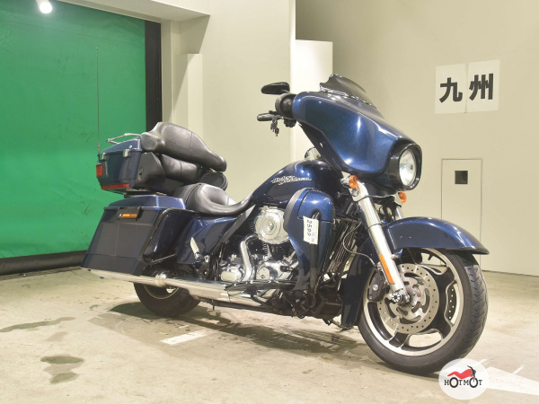 Мотоцикл HARLEY - DAVIDSON Street Glide 2011, СИНИЙ пробег 80625 | Мототека